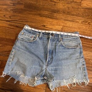 Vintage Levi cut off shorts